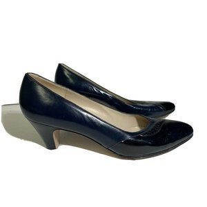 SALVATORE FERRAGAMO Woman’s SZ 7 AA Navy Blue And